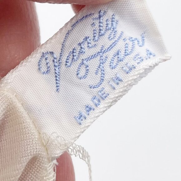 Vintage 1950s Vanity Fair Pettipants Bloomers Lace Shorts Tricot Nylon Pillowtab - Picture 6 of 10